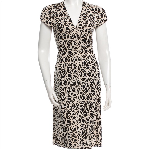 dvf wrap dress